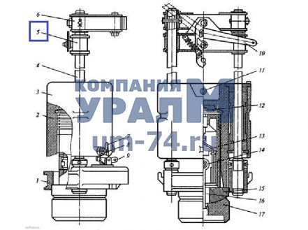 Корпус кошки СП6В-03.01.000СБ - Фото 1
