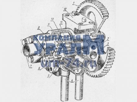 Насос масляный СП6ВМ-01.04.000-01СБ - Фото 1