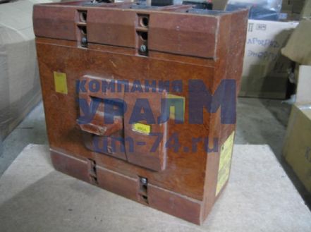 Выключатель автоматический ВА 52-39 3 полюс 160-400А - Фото 1