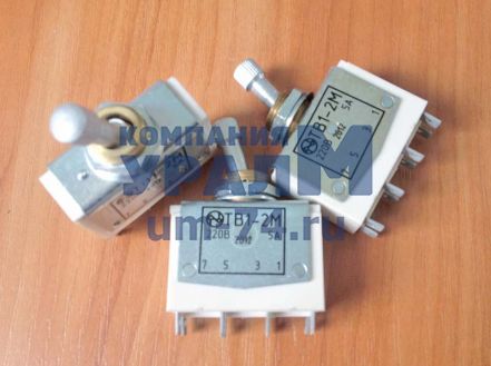 Тумблер ТВ1-2 (5А 220В) - Фото 1