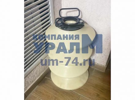 Подпятник КС-55744.31.013 автокрана 25 тонн полиамидный (пластиковый) с ручкой - Фото 4