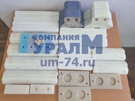 Комплект плит скольжения для автокрана Галичанин КС-55713 (гнутая стрела) - Фото 1