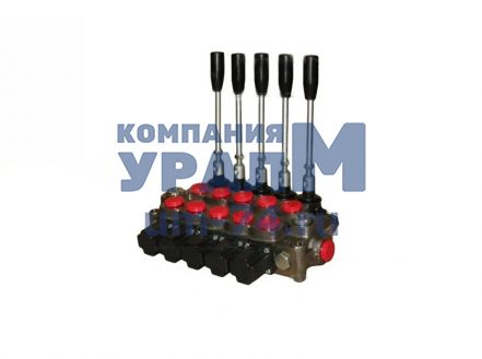 Гидрораспределитель Galtech AGHM 45/5 (5 секций) - Фото 1