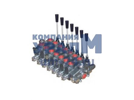 Гидрораспределитель Galtech Q45/7E (Q45/7E-F1SN-7x103A1M1-F3D) (7 секций) - Фото 1
