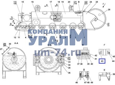 Крышка 1101-21-110 - Фото 1