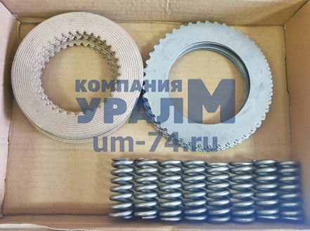 Комплект дисков и пружин для грузовой лебедки ЛГ-55 - Фото 1