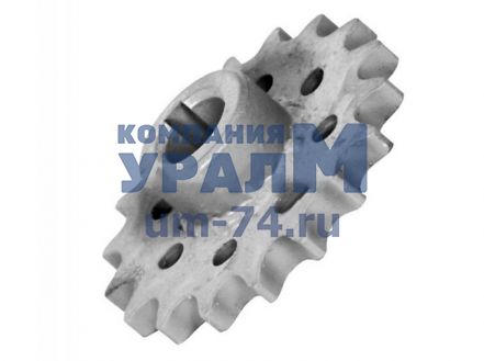 Звездочка ведомая привода приемного битера (z = 18, t = 19,05) 54-30130/54-61425 - Фото 1