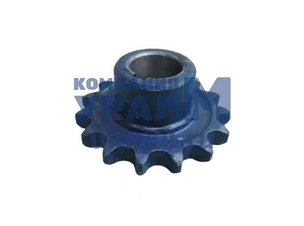 Звёздочка вала вентилятора z=15, t=19.05 КДМ 2-18-3/60379 - Фото 1