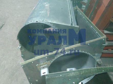 Кожух вентилятора (нового образца) склад №2 12Г.21.05.03.000Т131 - Фото 1