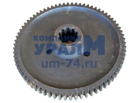Шестерня ведомая 36-2407036-А (ЮМЗ-6, Д-65) конечной передачи z=72 - Фото 1