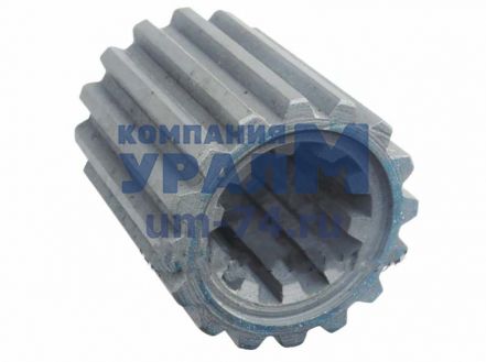 Муфта переходная 45-1604048 (сцепления ЮМЗ-6 с двигателем СМД-15) шлицевая - Фото 1