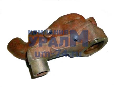 Корпус термостата Д65-15-001-А (ЮМЗ-6, Д-65) без термостата есть варианты - Фото 1