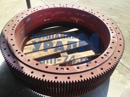 Установка опоры поворотной КС-55730.17.000 (1460.2.1.10.3.Ш.У1) автокрана Челябинец КС-55730 - Фото 1