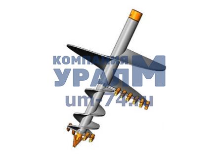 Бур для бурения колодцев БЛ-К - Фото 1