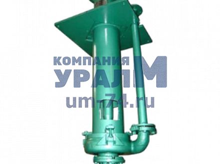 Вертикальный полупогружной шламовый насос ZR-40PV-SPR - Фото 1