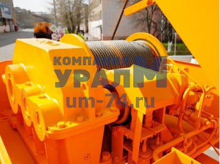 Установка лебедки КС-55730.26.000 автокрана КС-55730 - Фото 1