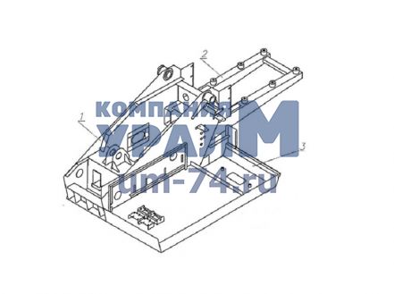 Рама КС-55730.26.110 в сборе - Фото 1