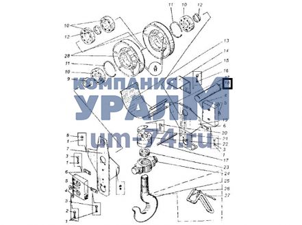 Траверса КС-3577.63.355 - Фото 1