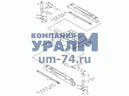 Опора в сборе КС-35714.31.050 - Фото 1