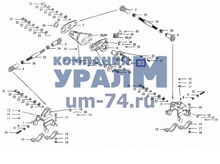 Фиксатор КС-2573.34.100 - Фото 1