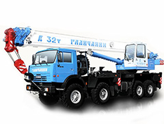Запчасти для автокрана Галичанин КС-55729 32 т.