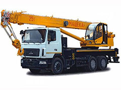 Запчасти для автокрана Машека